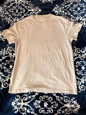 Everlast Men's Short Sleeve Tee in Light Beige